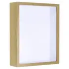 6x8 Shadow Box Frame Wood Dried Flower Display Stand Photo Frame Natural Color
