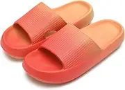 [sharllen] Children's Girls' Flat Summer Slippers Boys EVA Bath Slippers Cosy House Non-Slip Shower Bathing Shoes Beach Lightweight Sandals Children's Mules