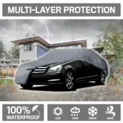 5-Layer Outdoor Car Cover for Jaguar XK 1996-2015 Dust Rain Snow WaterProof (for: Jaguar)