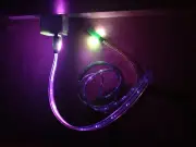 LED light-up change charge micro usb glow cable FOR samsung galaxy s3 s6 s7 note