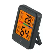 Easy Read Digital Thermometer and Hygrometer with Magnetic Backlight Feature