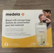 New Sealed MEDALA BREAST MILK STORAGE 100 BAGS