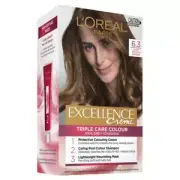 L'Oreal Excellence Creme 6.3 Light Golden Brown Hair Colour