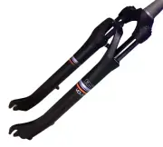 RST Volant Coil Spring 700c E-Bike Fork 60mm Travel Tapered PM Disc QR Black