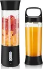 Personal Size Portable Blender - 17Oz USB Rechargeable Blender with Cup Lid, ...