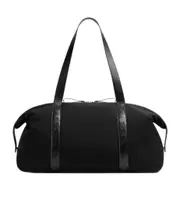 Bottega Veneta Large Crossroad Weekender Bag One size black