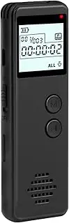 Digital Voice Recorder Voice Activated Recorder Noise Reduction Dictaphone MP3 Player HD Recording 10h Continuous Recording Line-in Function for Meeting Lecture Interview Class MP3 Record