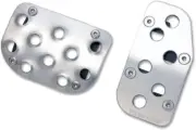 SUZUKI Jimny Sports Driving Pedal Cover Silver For AT Car APIO From JAPAN