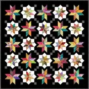 LYRICAL - 67" x 67" - Quilt-Addicts Pre-cut Patchwork Quilt Kit Double