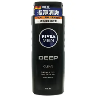 妮維雅NIVEA 男士清新淨爽沐浴露 500ml