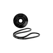 Gates Belt & Tensioner Pulley for Nissan Navara D22 2.4L 110kW 1999-2005