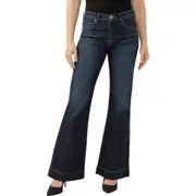 JAG Kait Mid Rise Flare Jeans in Opera Blue at Nordstrom, Size 14 32