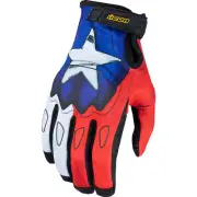 Icon Hooligan CE Tejas Libre Gloves (2XL, Blue)