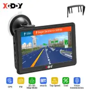 XGODY 7'' AU New Map GPS Navigation Sat Nav for Truck Car Speed Limit Indicator
