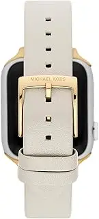[Michael Kors] Watch for women bands for Apple Watch movement case size with a leather strap MKS8060E, cream, 38/40/41MM:42/44/45/49MM-20MM, Casual