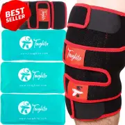Knee Ice Pack Wrap - 4 in 1 Knee Pain Relief Brace for Joint Pain, Bursitis Pain