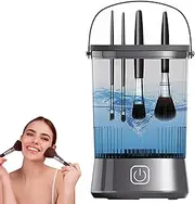 Electric Makeup Brush Cleaner - Makeup Brush Cleaning Machine, Waterproof Automatic Makeup Brush Cleaner for Makeup Brush Set, Quick Efficient Cleaning Make Up Cleanser for All Size (A Type*1)
