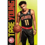 NBA - Atlanta Hawks Trae Young POSTER 57x86cm NEW basketball star player