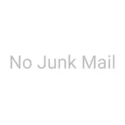 Numero Silver Large No Junk Mail Vinyl Transfer