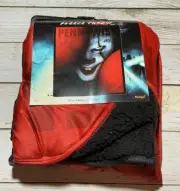 Stephen Kings IT Ch. 2 Pennywise Fleece Throw Blanket