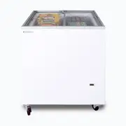 Bromic Refrigeration Bromic Display Chest Freezer Flat Glass Top 191L CF0200FTFG - Commercial Chest Freezers (BR-3735308) - 3735308-NR-BR