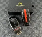 Carbon Fiber Key Fob Cover Case Fit For Mercedes Model Final Edition Exclusive