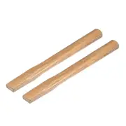 Wood Handle Replacement 14 Inch for Axe Hammer Flat Square Eye Hardwood Set of 2