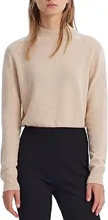 [GOELIA] Women's Lightweight Jumper Sweater Casual Long Sleeve Turtleneck Pullover Tops Classic Fit Seamless Sweaters Jumpers