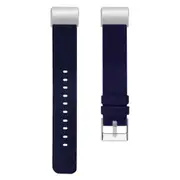 For FITBIT Charge 2 Smart Watch Canvas Wrist Strap Watchband, Size:S