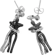 [PACKOVE] 1set Creative Couple Earrings Set Stylish Necklace Choker Jewelry for Women for Valentine Day Birthdays and Anniversaries and Comfortable Wear Jewelry for Teen Girls
