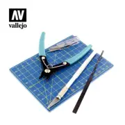 Vallejo Hobby Tools - Plastic Modelling Tool Set T1101