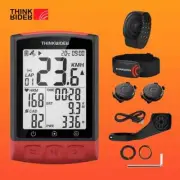 GPS Smart Bike Computer ANT+ BLE Powermeter Waterproof Stopwatch 2.3Inch Digit