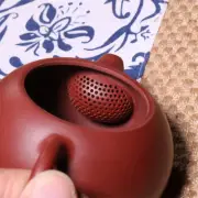 Authentic Yixing Zisha Tea Pot Dahongpao Clay Xishi Teapot & Ball Filtration Set