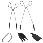 2 Pcs Trash Can Garbage Pickup Clip Grabbing Tool Commode Picker