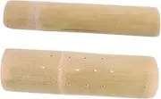 CIYODO 2pcs Shaped Bamboo Neck and Lumbar Pillows Ergonomic Cervical Support for Comfortable Sleep for Back and Natural Bamboo Material Handmade Quality