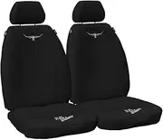 Sperling RM Williams RMW Longhorns Neoprene Black Front Universal Car Seat Covers