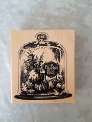 Pumpkin Patch Halloween rubber stamp by Inkadinkado NEW 2013 Ships 24 hours!