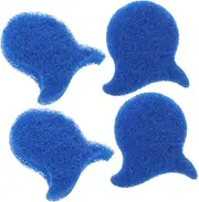 HOMOCONO Washing Machine Pet Hair Catcher Balls 4 Pack Hair Remover Balls for Laundry Wet Dry Use Tanglefree