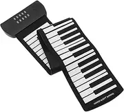 TEMPNAP Keys Up Electronic Piano Portable Silicone Keyboard for Beginners with Built Speaker Headphone Jack Tones Demo Songs Music Instrument