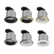 Reflector LED Downlight Black, Gold, Satin Chrome, White SD125 Superlux Lighting