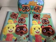 Animal Crossing New Horizons 2 Spiral Notebooks 70 Pages Each & 1 Pencil Case