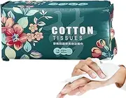 Cotton Tissue, Thick Face Paper Towel Pearl Pattern Design - Large Face Tissue, Hygienic Cotton Wipes for Skin Care, Children, Facial Clean