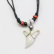Shark tooth glass bead Australian souvenir gift travel C149