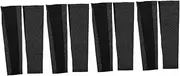 [SUPVOX] Men's Ice Sleeves Cuff Liners Cooling Arm Sleeves for Men Padded Arm Sleeves for Women Guards Warm Protection Arm Sleeves Running Arm Sleeves Arm Sleeves Men Nylon Black