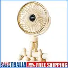 # Baby Stroller Fan Adjustable Degree Rechargebale Quiet Fan for Home Room (Whit