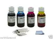 4x4oz Refill ink kit for HP 27 28 Deskjet 3450 3520 PSC 1311 1312 FAX 1240