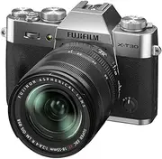 FujiFilm X-T30 II Mirrorless Digital Camera Body, Silver
