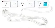 HPM 5 Outlet Surge Protected Powerboard