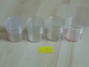 Plastik Dose 4St. für Film u. andere Øca.31,5mm. Hoch ca. 38mm.