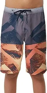 [O'Neill] Boys' Big Rigid Print with Back Pocket Boardshort